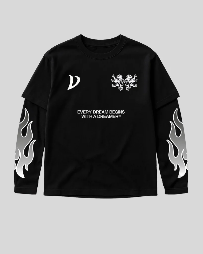 LONGSLEEVE NERA E GRIGIA AVANTI