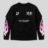 LONGSLEEVE NERA E ROSA AVANTI