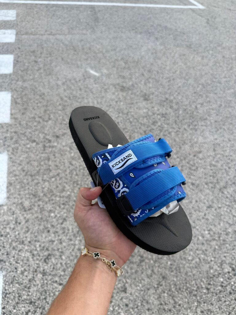 Ciabatta bandana blue