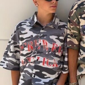 Camicia militare Grigia