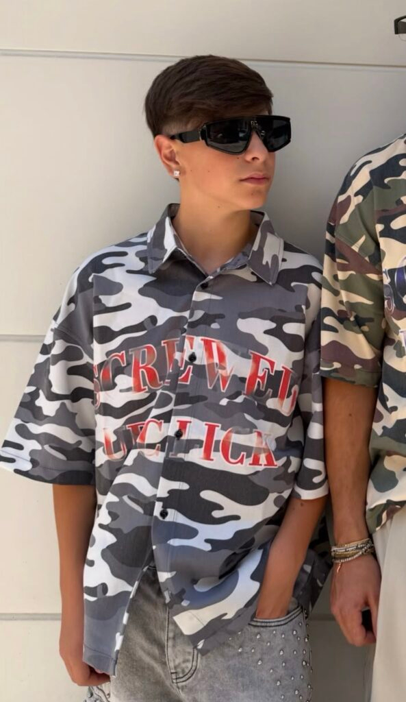 Camicia militare Grigia